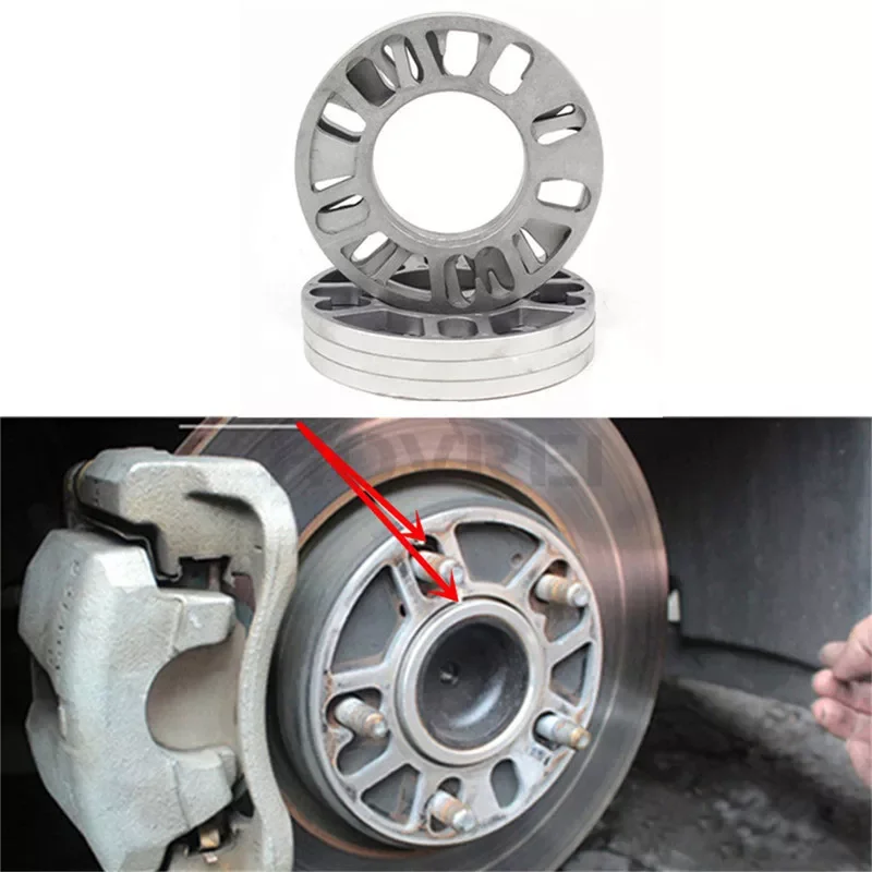 

3/5/6/8/10mm Wheel Spacers Shims Plate Alloy Aluminum Stud For Autocar Universal Wheel Car Accessories