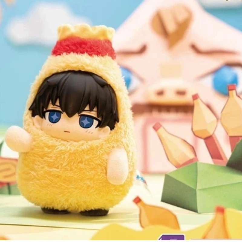 Фото Новая плюшевая кукла-фигурка Gintama от Bandai Namco в стиле Sofubi: модный коллекционный предмет, в наличии, подарок для любителей аниме №3