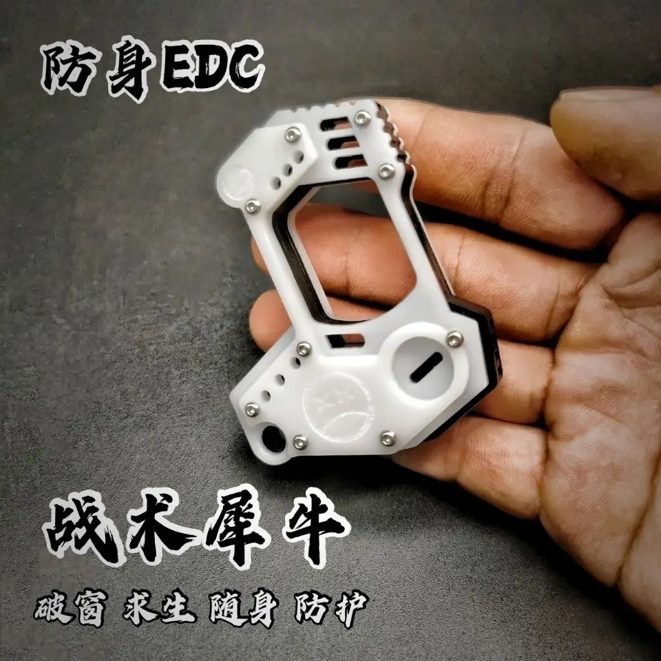 

Defensive Finger Tiger Survival EDC Outdoor Wolf Proof Vehicle Portable Rescue Multifunctional Tool