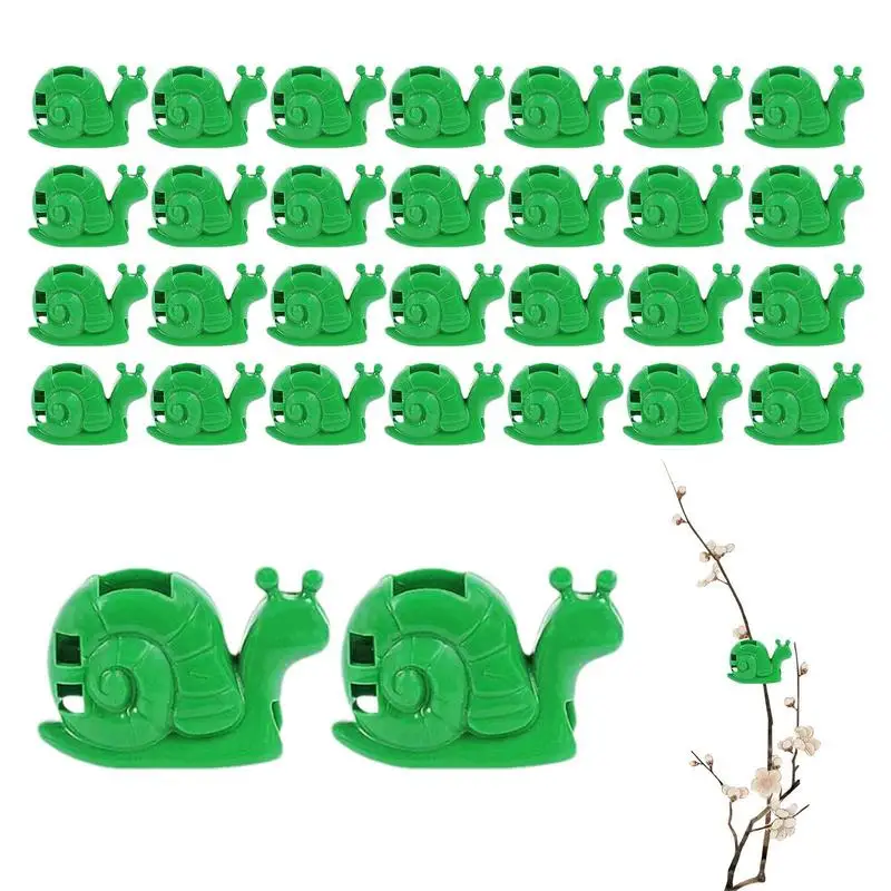 pinces-a-plantes-pour-plantes-grimpantes-30-pieces-clips-de-fixation-de-vigne-en-forme-d'animal-pour-support-mural-vert-clip-auto-adhesif