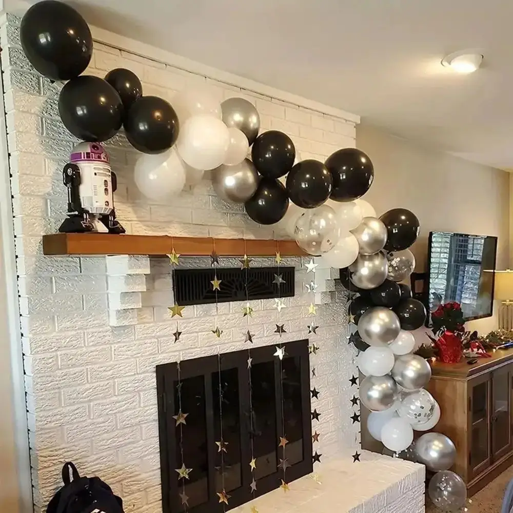 35 шт. латексные воздушные шары с конфетти