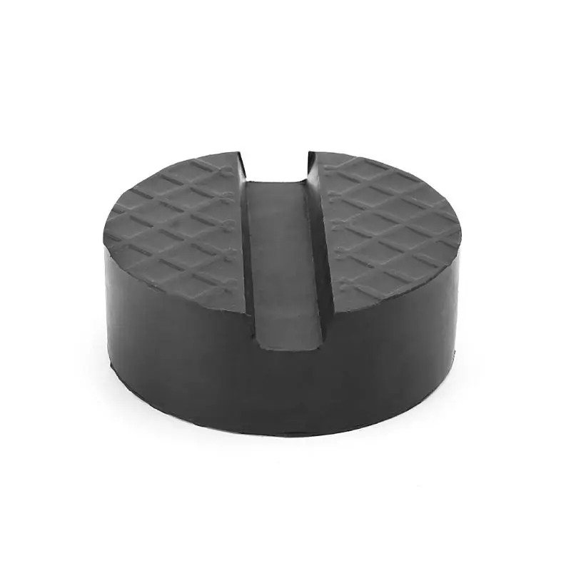

Black Car Jack Rubber Pad Anti-slip Rail Protector Support Block Heavy Duty For