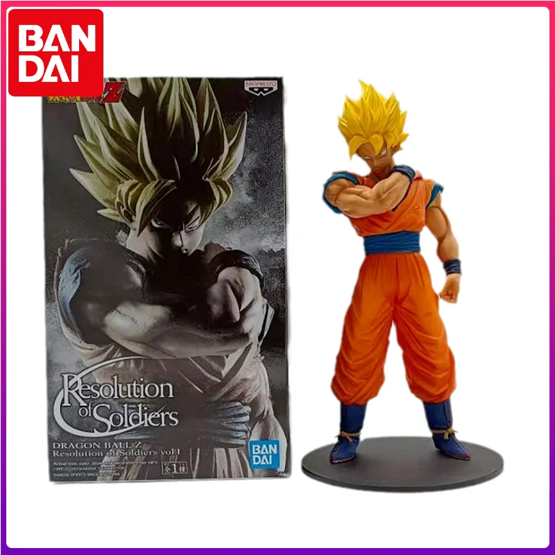 

Фигурка Bandai из аниме «Драконий жемчуг Z», оригинальная экшн-фигурка рос Сон Гоку, игрушки для мальчиков и девочек, подарок на Рождество, Колл...