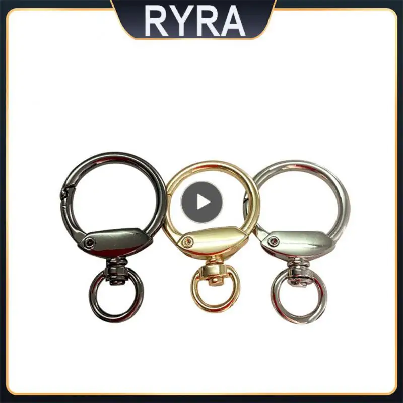 

Hanging Buckle Beautiful Diy Ornaments Metal Buckle Glossy Texture Zinc Alloy Decoration Key Chain Camping Tent Accessories