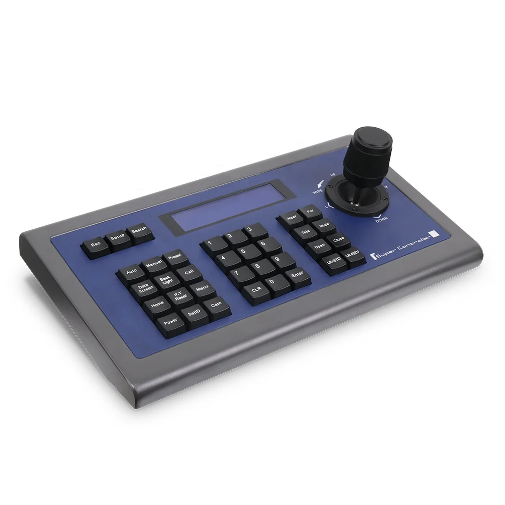 

conference camera control keyboard PELCO-D/P/VISCA PTZ Joystick support for Sony Video