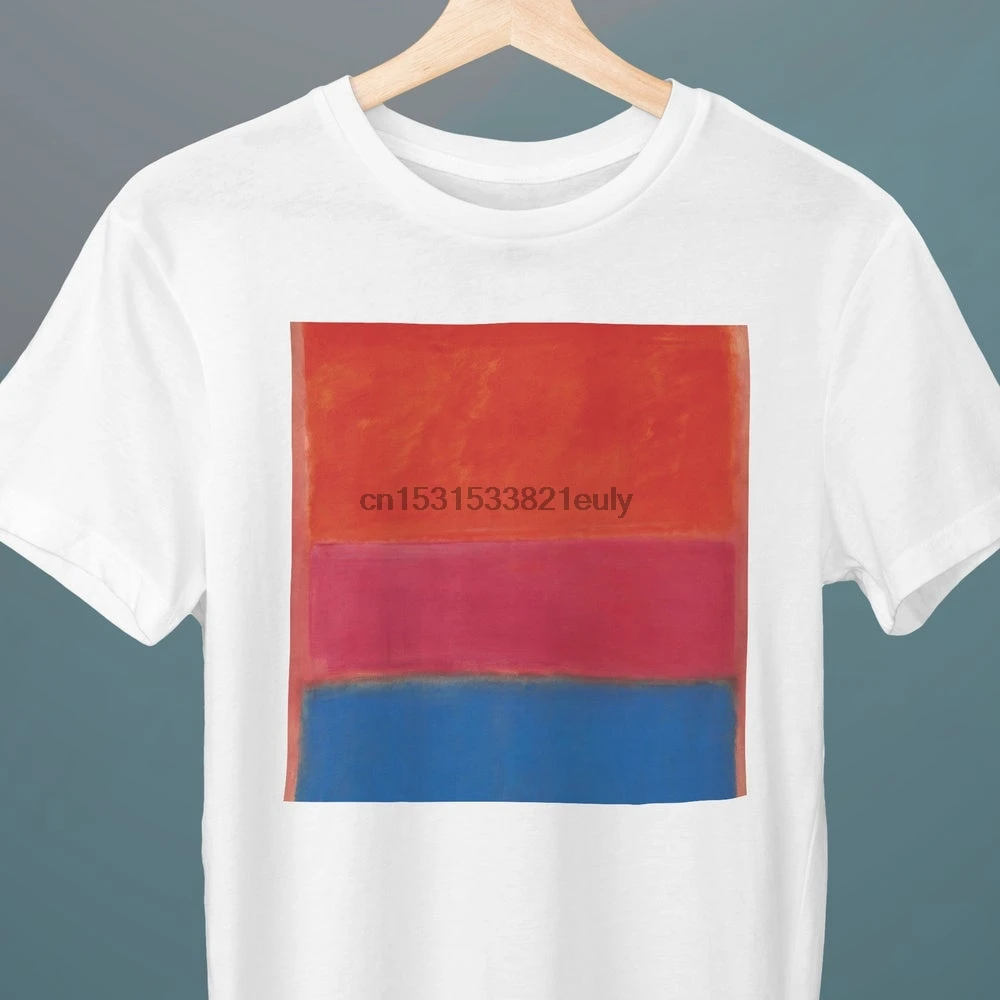 

TX No 1 (Royal Red and Blue) Mark Rothko Painting T Shirt Art T Shirt Fine Art T Shirt Gift for Her Gift for Him Art Lover Gift