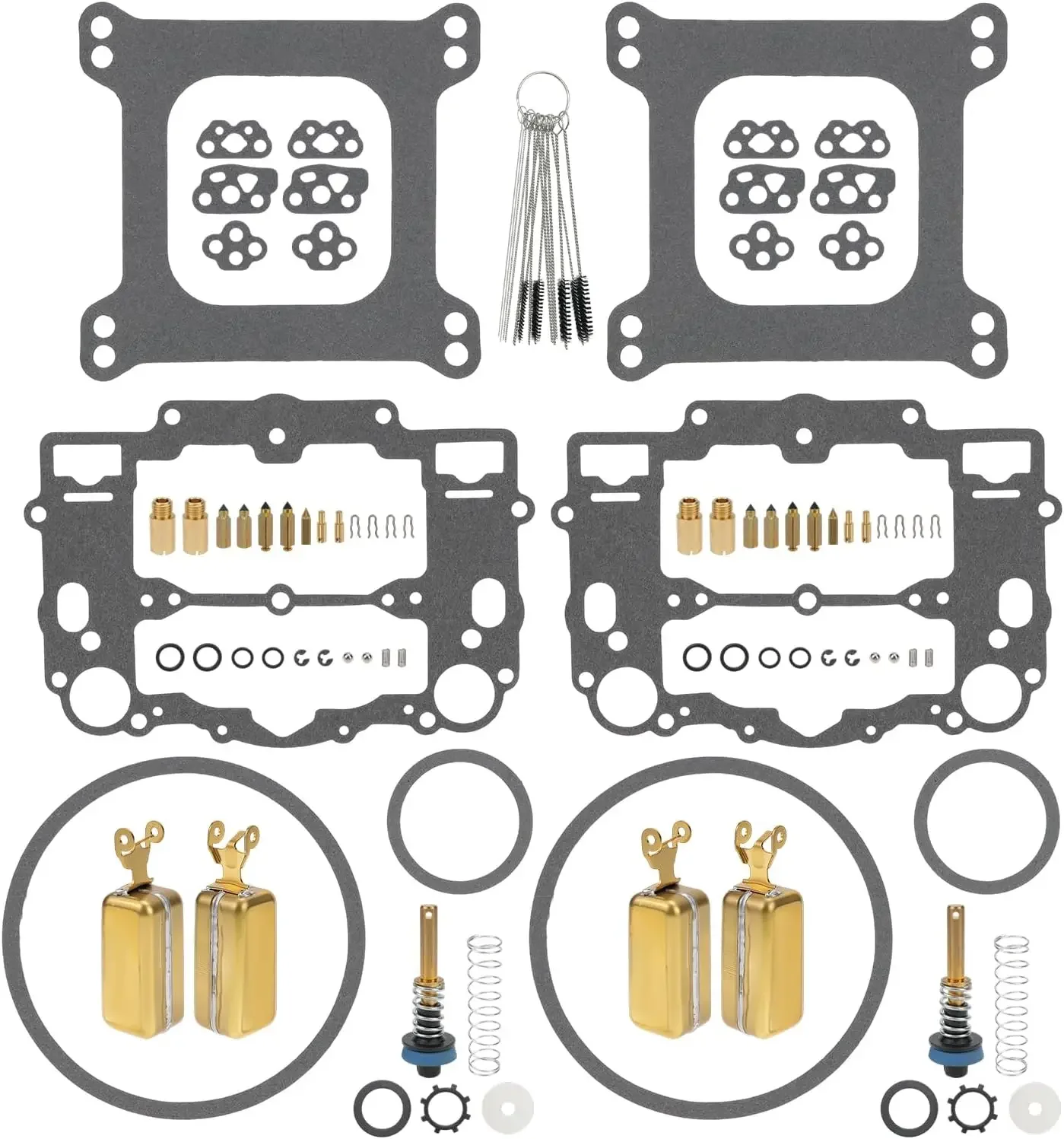 Фото Комплект для ремонта карбюратора 1406 для Edelbrock 1405, 1406, 1407, 1408, 1409, 1410, 1411, 1477, для AFB 4-поршневых двигателей 500, 600, 650, 2 шт. №1