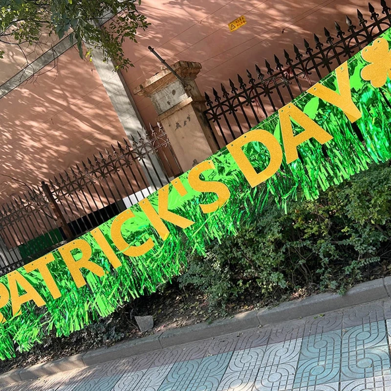 Праздничное украшение ко Дню Св. Патрика темно светильник ые наклейки на удачу