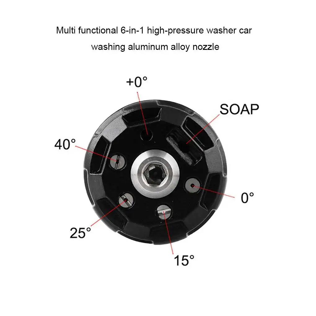 

Water Spray Nozzle Connector High Pressure Adapter Universal Washing