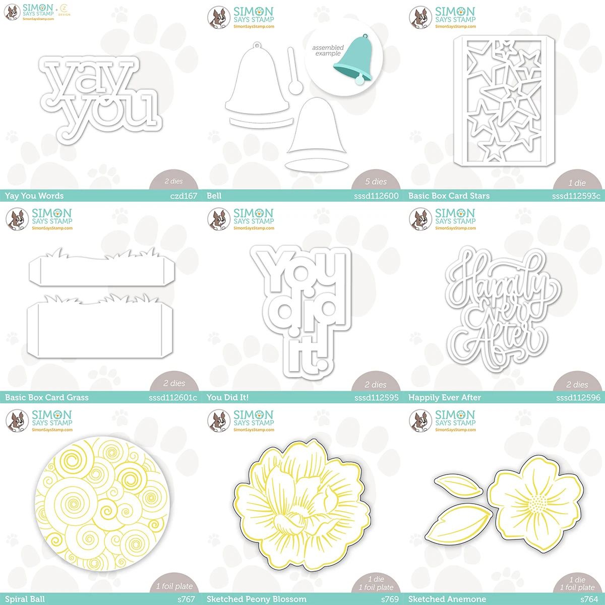 

2022 New Arrival Flower and Bell Metal Cutting Dies for Diy Dies Scrapbooking Paper Craft Handmade Card Album Punch Art Cutter
