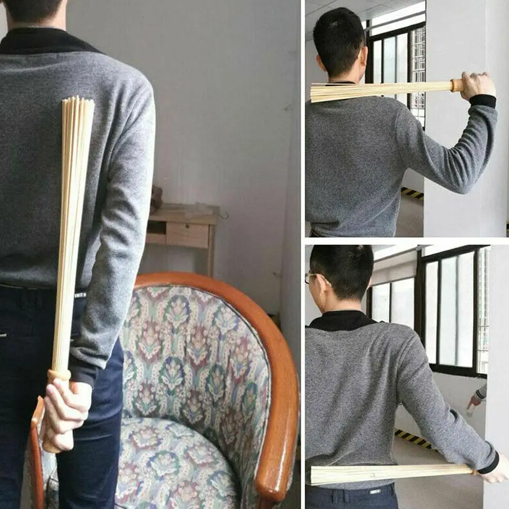 59 см бамбуковый деревянный массажер релаксационный молоток палочка средство для