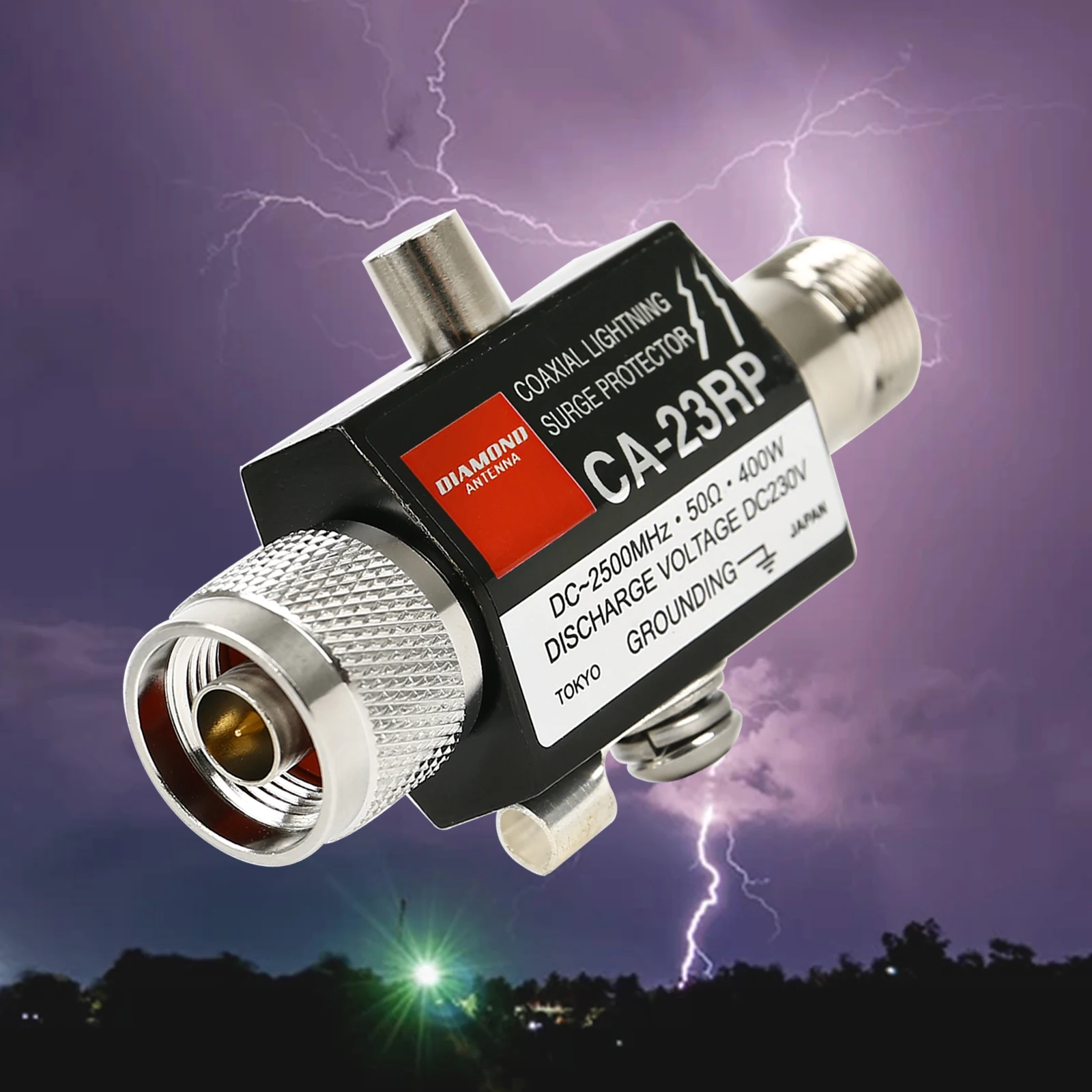 Ограничитель освещения и штепсельная вилка N коаксиальный разъем 0-2 5 ГГц 400 Вт