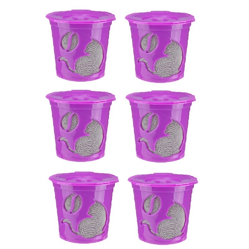 

Для кофемашины Keurig400, фильтрующая чашка для нового кошачьего зерна, K-чашка для кофе K-Cup, кофейная Капсульная чашка