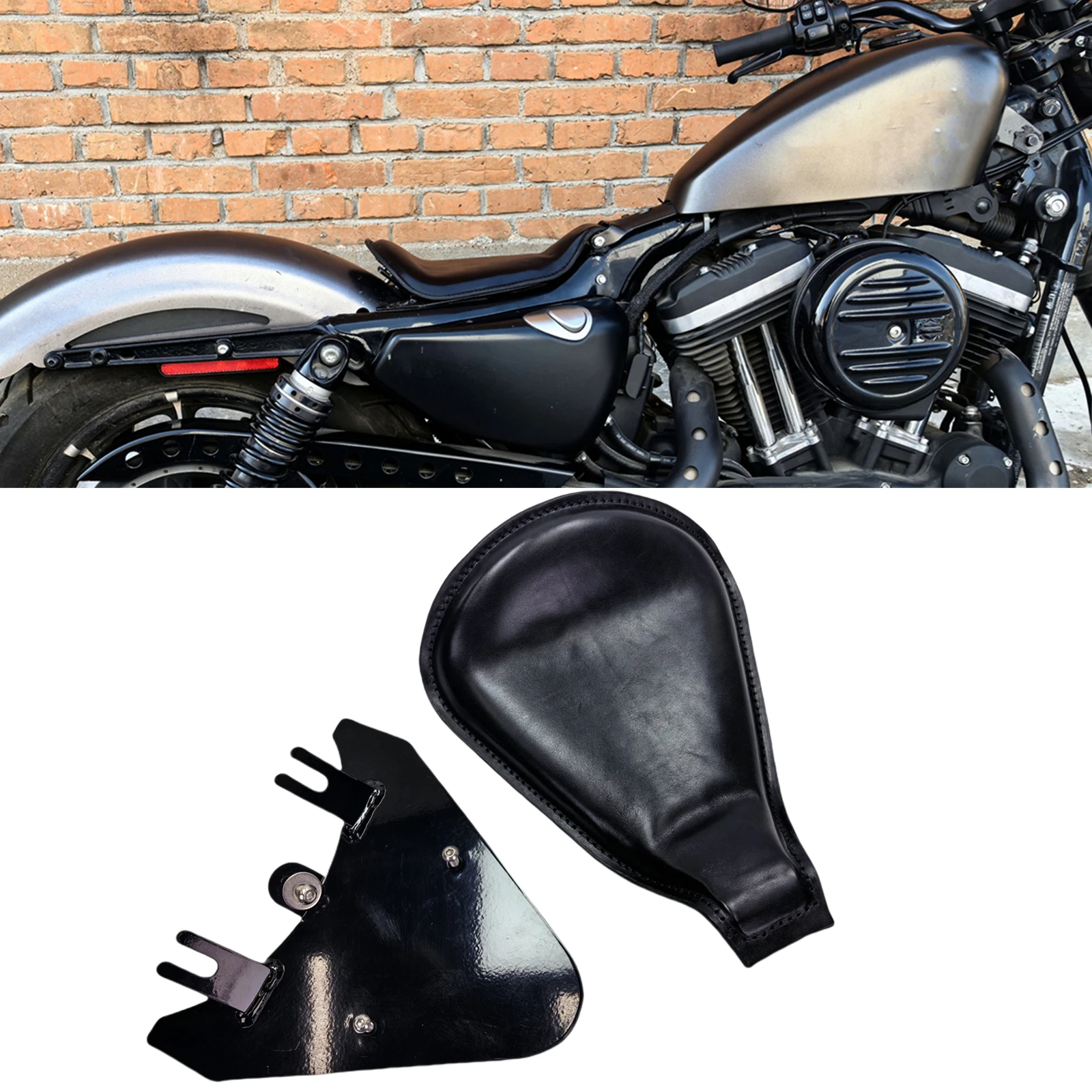 

Для Harley Davidson Sportster 2010-2022 мотоциклетная подушка для сиденья Solo, седло