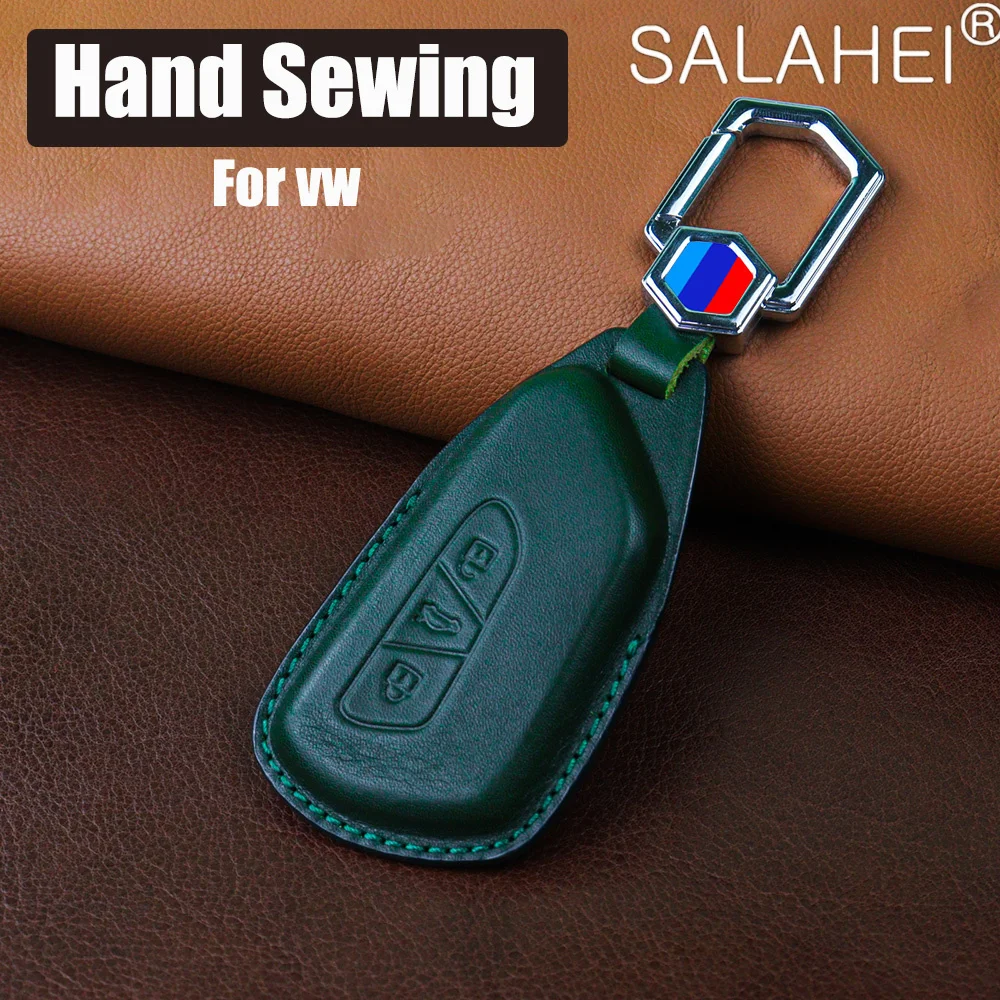 

Автомобильный чехол для ключа VW Volkswagen Bora Polo Tiguan Jetta Magotan Passat B5 B6 B7 B8 Golf Beetle SEAT Leon Skoda Octavia