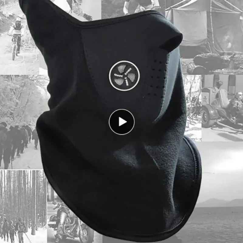 

Unisex Motorcycle Warm Mask Neck Headgear Snowboard Bicycle Riding Mask Scarf Outdoor Sports Headband Windproof Bandana Cap