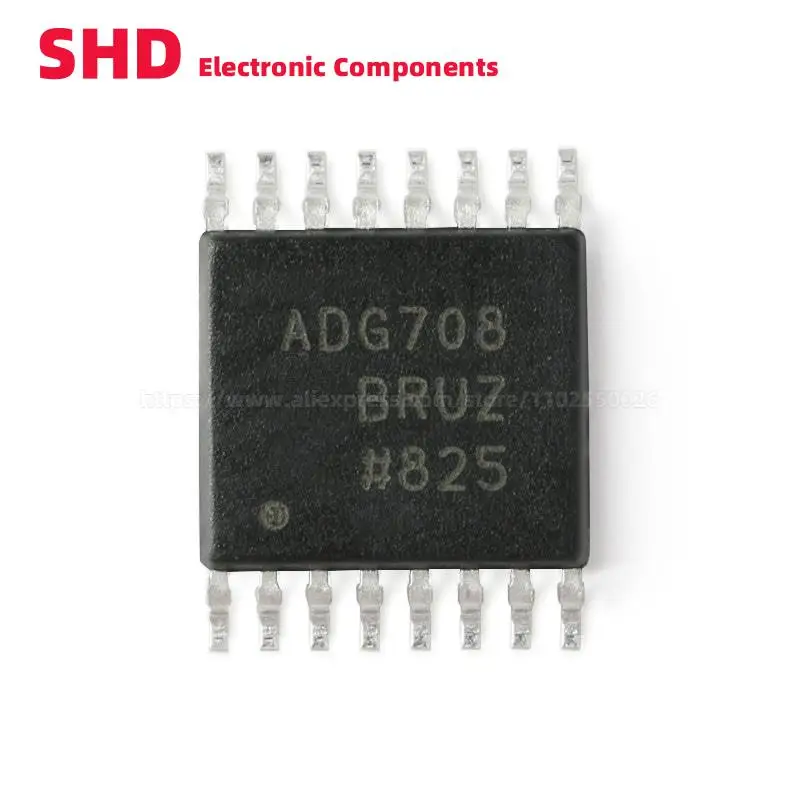 ADG708BRUZ-REEL7 ADG708BRUZ ADG708 TSSOP-16 мультиплексор переключатель 8-CHANNEL MUX SMD IC