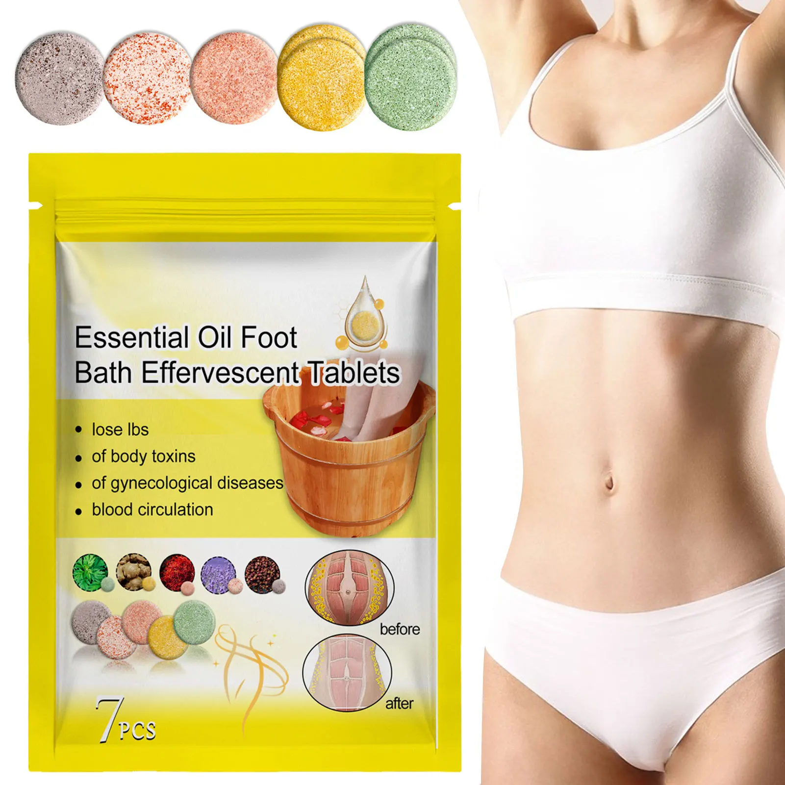 

Ginger Foot Bath Effervescent Tablets Ginger Foot Hand Salts Soaks Foot Care Natural Ginger Foot Soak Ingredients Lymphatic Bath