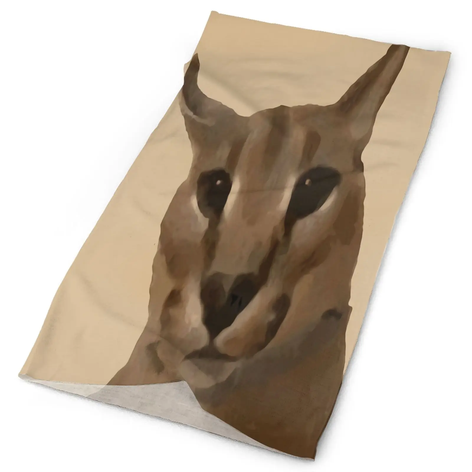 

Большая женская бандана Floppa с котом для мужчин и женщин, Балаклава, Женская бандана, зимняя Военная Тактическая охотничья искусственная шар...