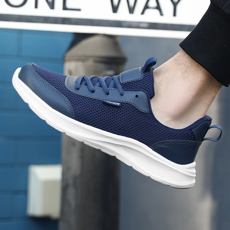 Hot Sale Running Shoes Men Breathable Sneakers Outdoor Sport Men Shoes Lightweight Men's Sneakers Walking Jogging Athletic Shoes