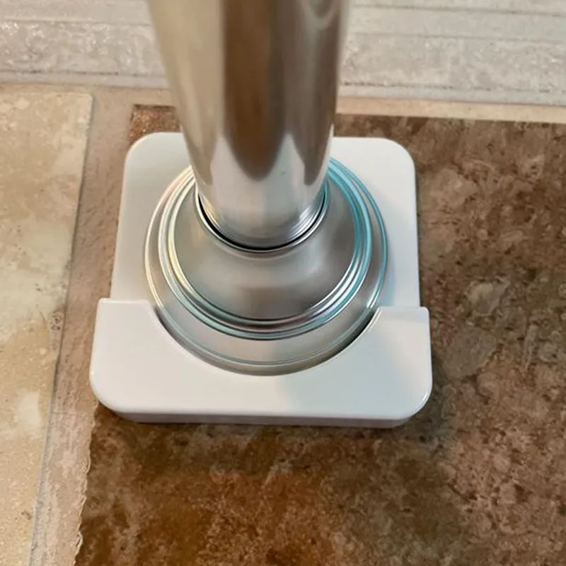 Универсальный держатель для душевой занавески настенный кабины фиксация винтов