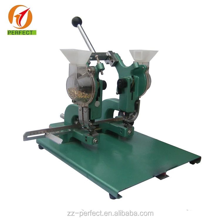 

Manual Double Head Eyelet Punching Machine For Paper
