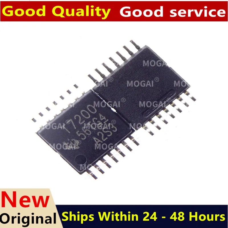 Набор из 10 интегральных схем TDC7200PWR/TDC7200PW/TDC7200/T7200