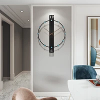 big size wall clock modern design luxury living room decoration modern wall clock metal orologio da parete interior design