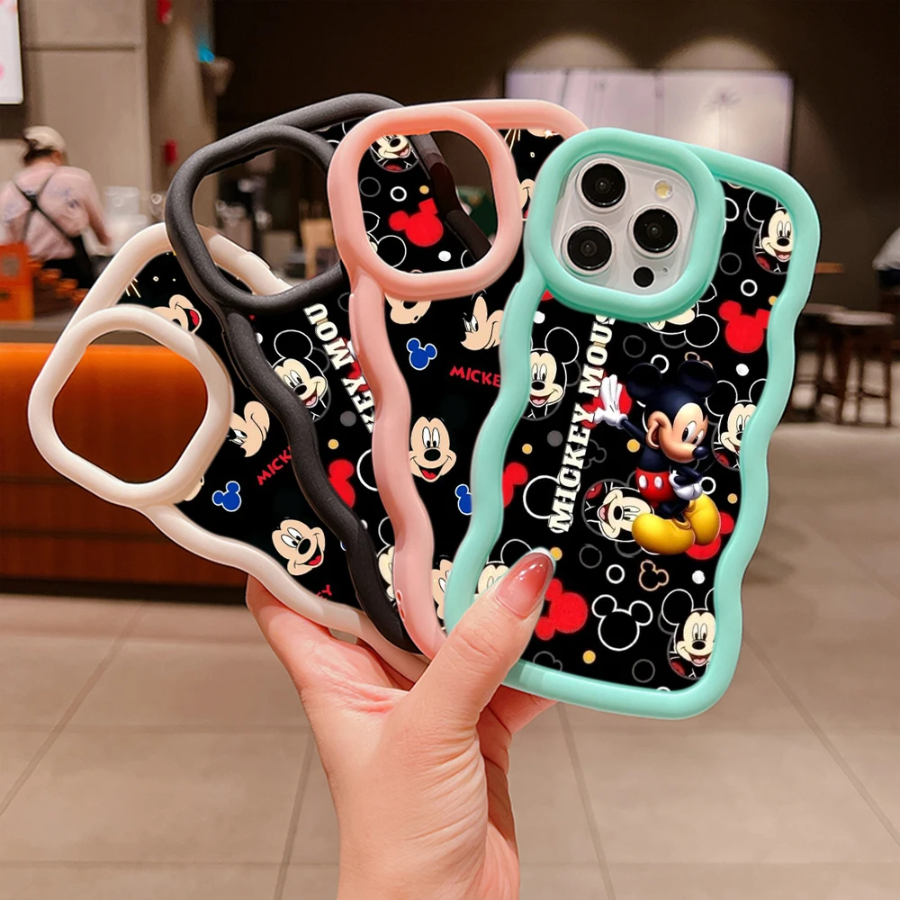 Macaron большая волна мягкая фотосессия для Tecno Camon 18 19 20 Spark 9 10C 20C GO itel P55 A70 SS125 Disney