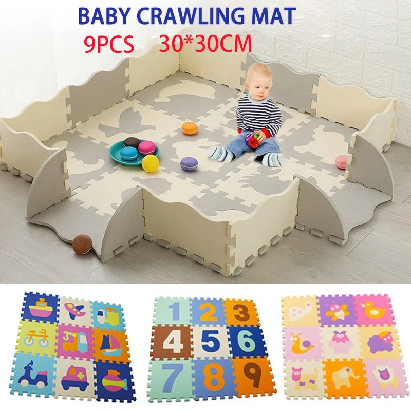 

Детский напольный коврик из пены, толстый детский съемный мультяшный предмет для ползания, скалолазания, для дома, спальни, гостиной, татами