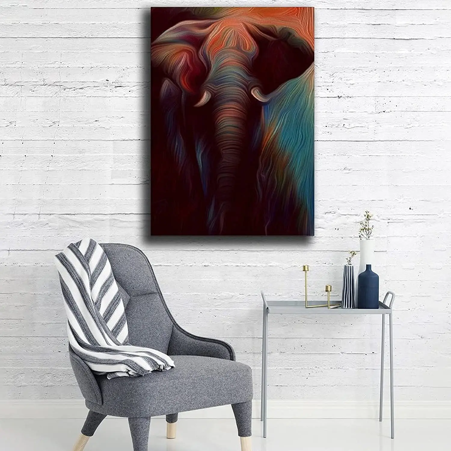 Pinturas De Elefante плакат декоративной живописи картины на холсте Гостиная Плакаты