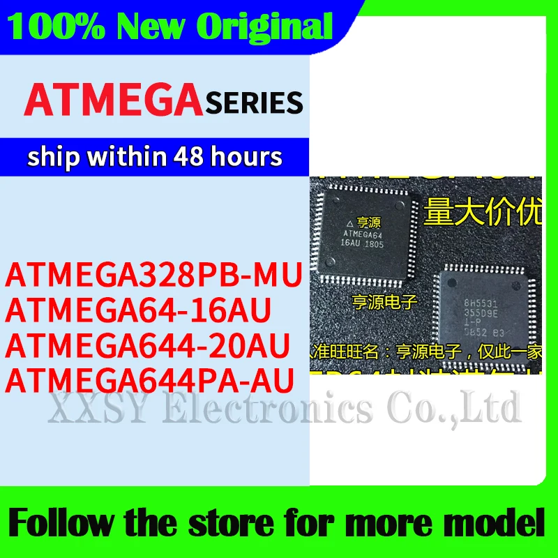 ATMEGA328PB-MU ATMEGA64-16AU ATMEGA644-20AU ATMEGA644PA-AU ATMEGA644PA-AU Оригинал В наличии Отправка в течение 48 часов (art.: 3920dcbe44235) - 3920dcbe44235