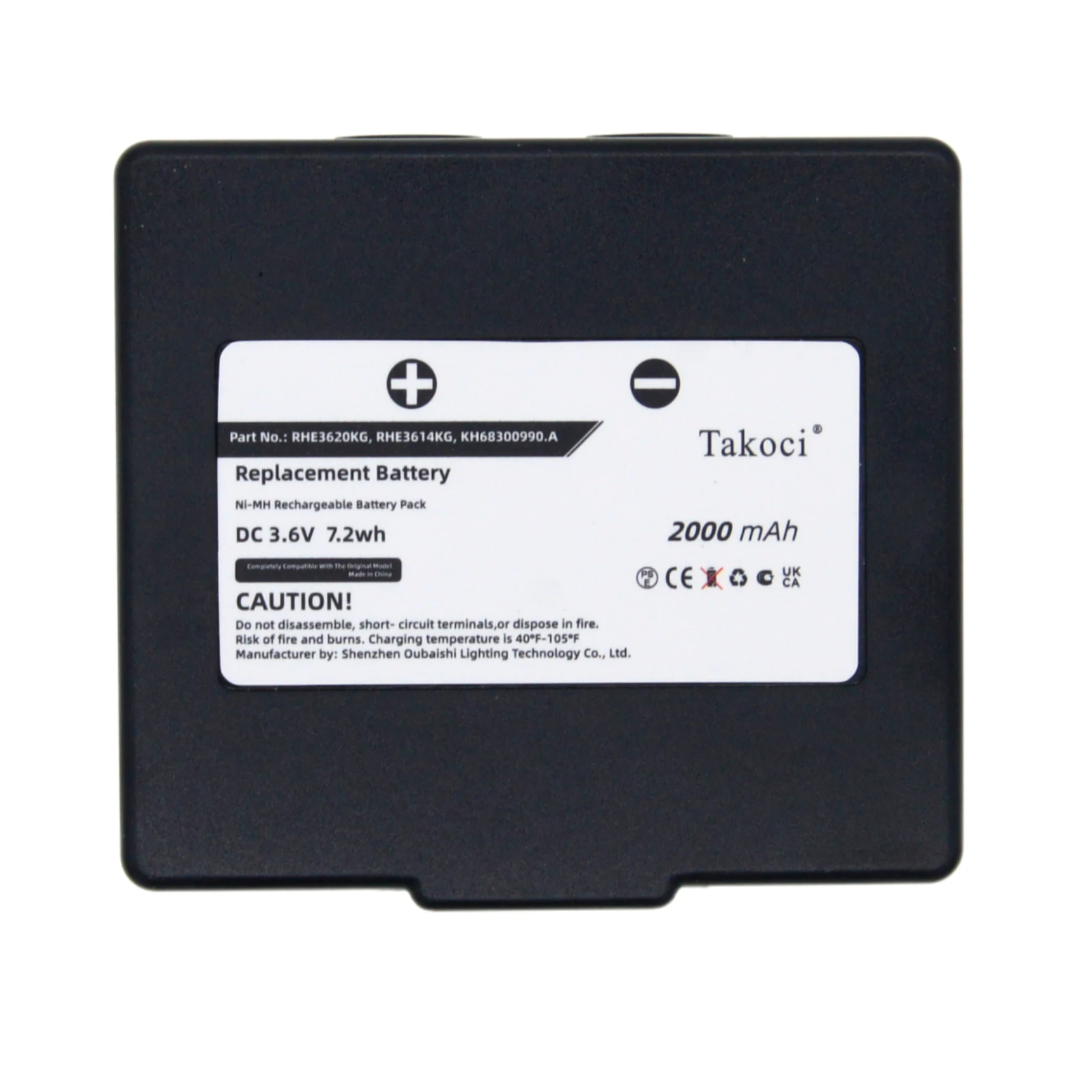 Сменный аккумулятор для Abitron Mini EX2-22 KH 68300990 .A 3.6V/mA