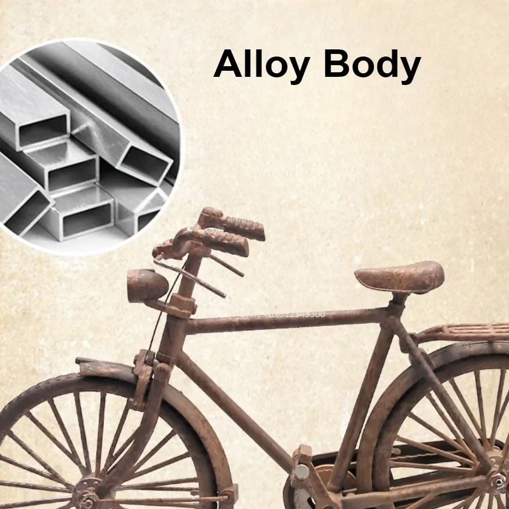 Ретро мини-модель велосипеда в масштабе 1:10 игрушка старомодные модели рулевого