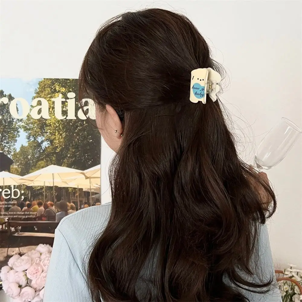 Персонализированный зажим для волос в виде цветов животных акулы мультяшной