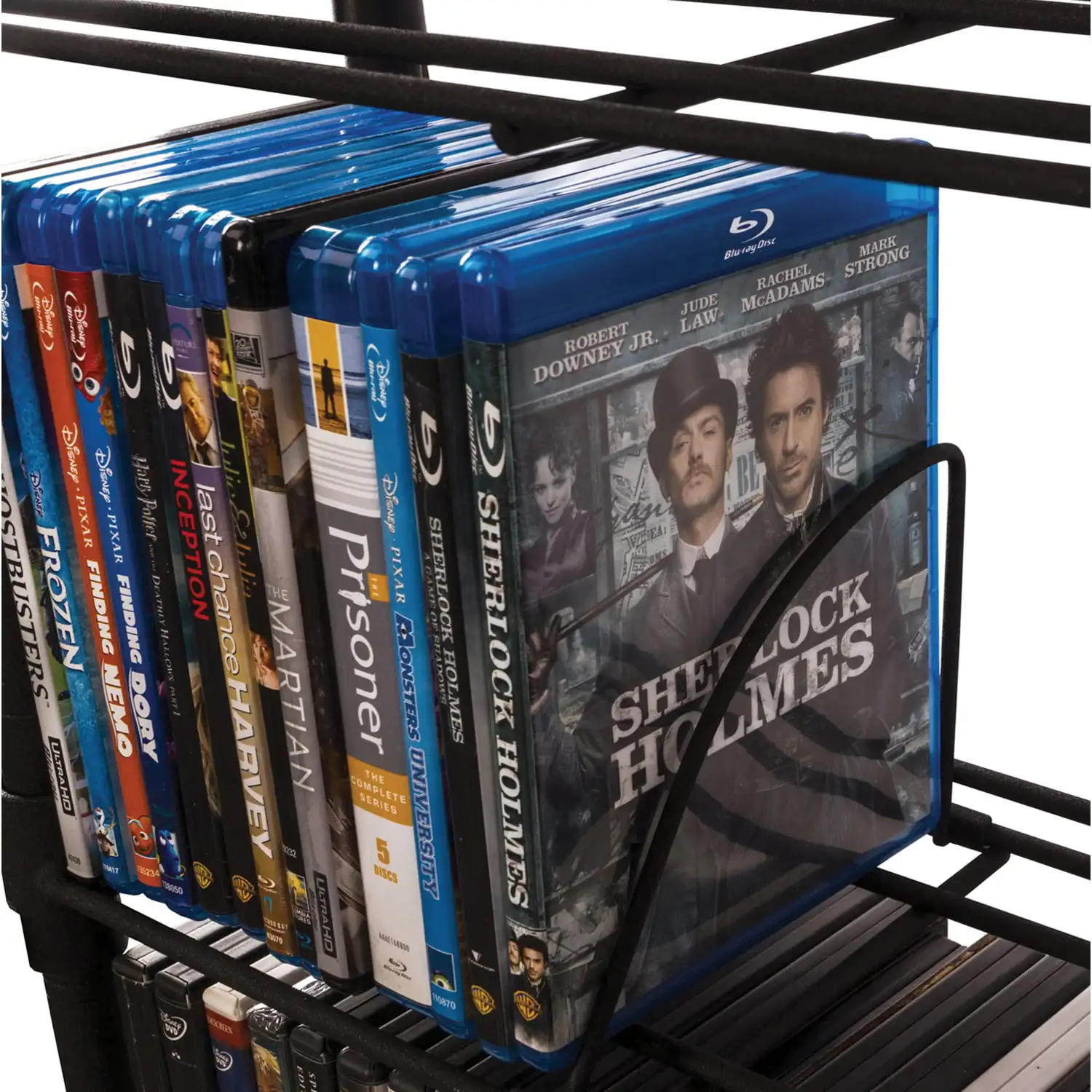 

Adjustable Freestanding Shelves - 12-Shelf Unit, 33.25"W x 8.13"D x 76.75"H, Black
