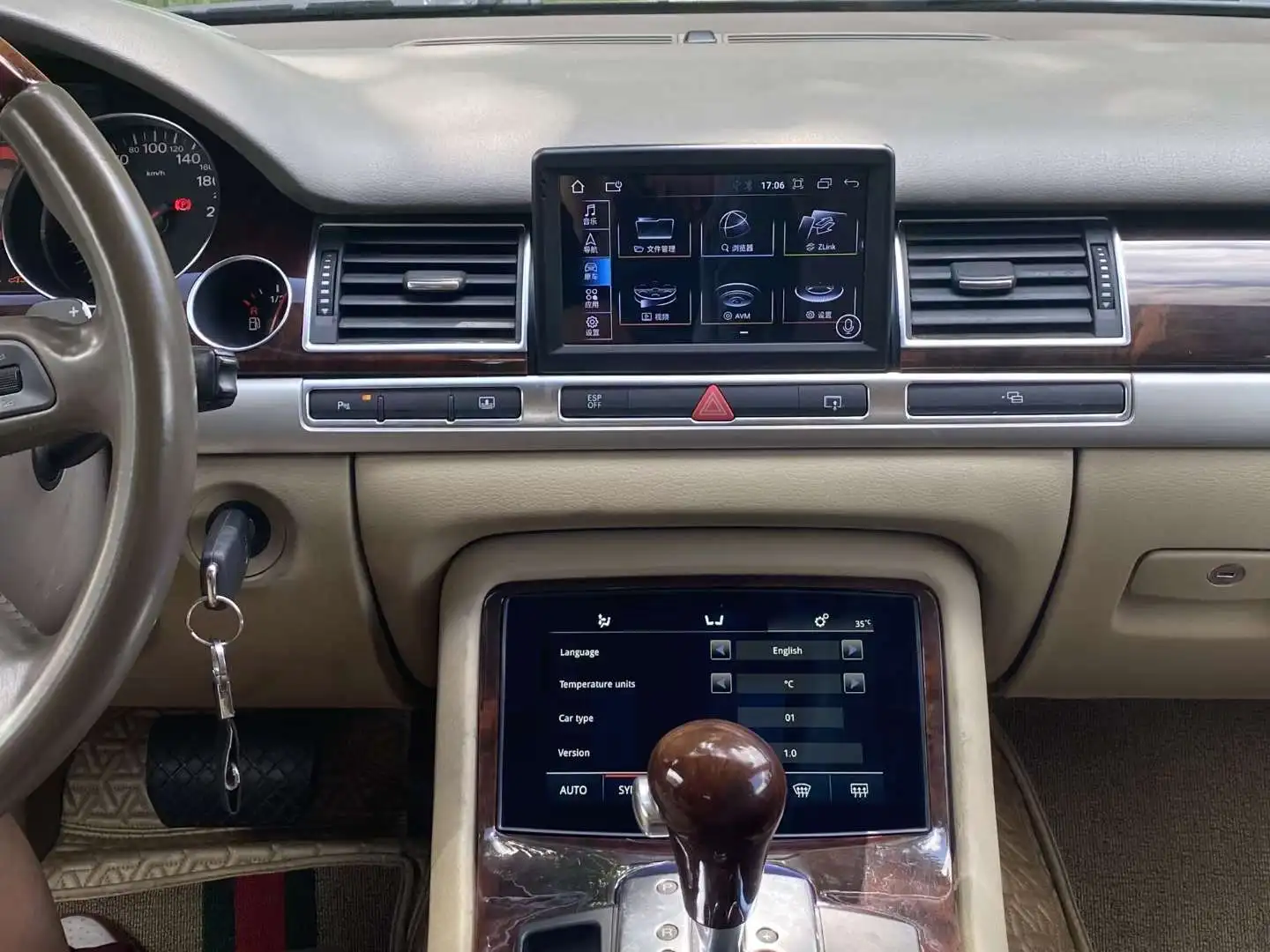 Плата кондиционера для Audi A8 A8L D4 2004 2005 2006 2007 2008 2009 - 2011 Автомобильный сенсорный