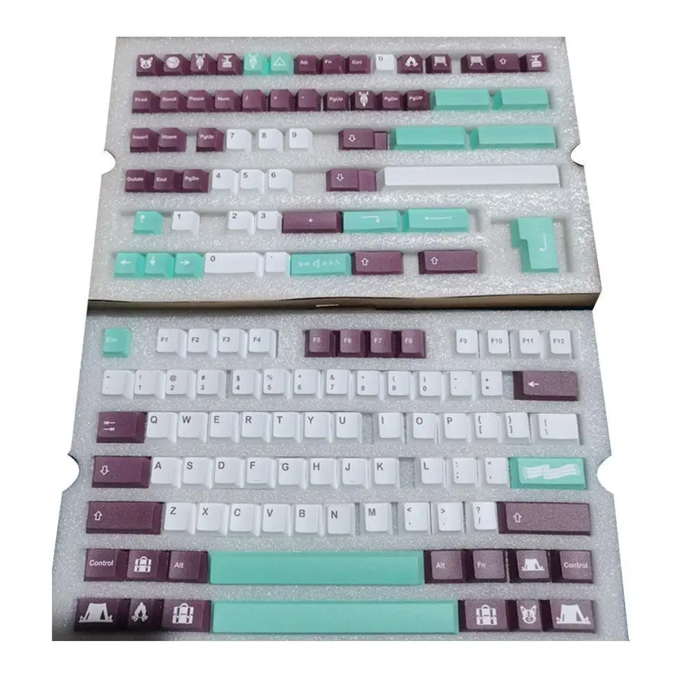 

140 Key PBT Yuru Dye Sublimation Mechanical Keyboard Highly Personalized Supplements For GMK Keycaps 61/64/68/78/84/87