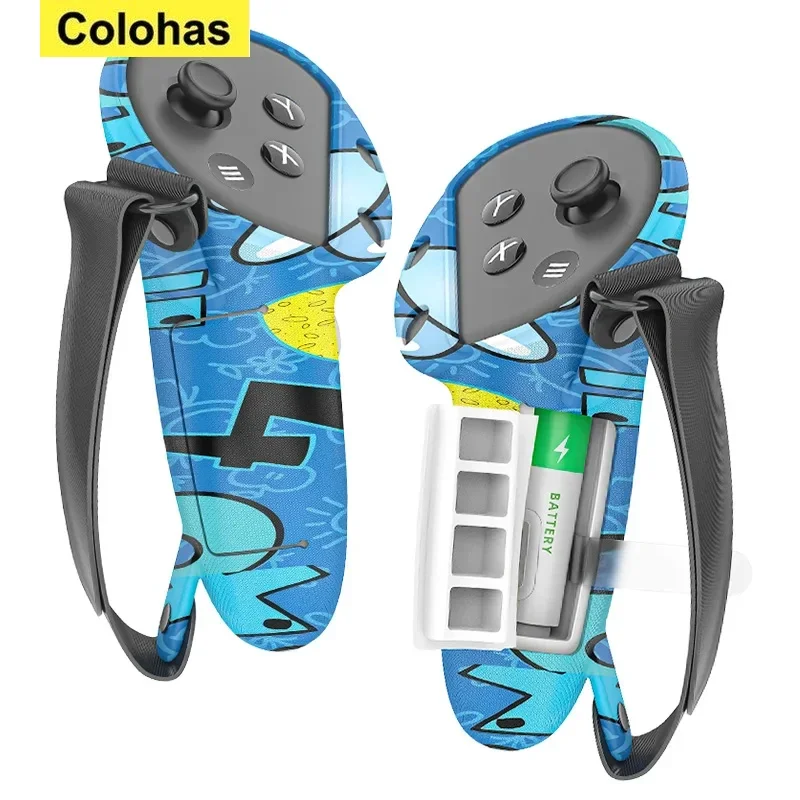 Набор силиконовых чехлов для Oculus/Meta Quest 3 аксессуары VR-гарнитура контроллер