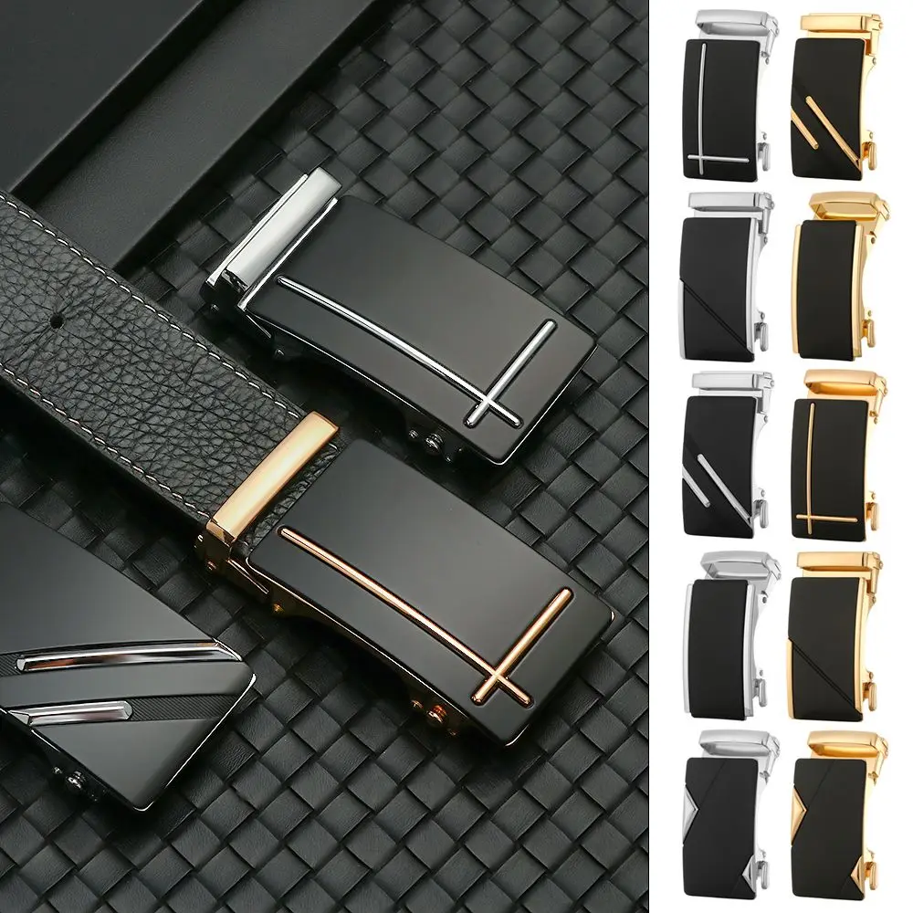 

Adjustable Fashion Slide Belt Strap Buckle Leisure Belt Head Belt Buckle Business Accessories Men's Belt Head