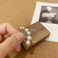 2022 new trend korean fashion pearl stud earrings for modern womens earrings charm simple bead jewelry anniversary gift