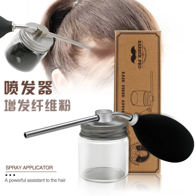 

1pc Refillable Talc Powder Blower Puffer Barbers Hairdressers Talcum Bottle Hair Salon Barber Powder Spray Bottle