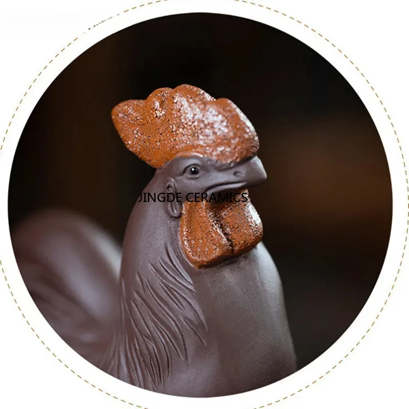 Китайский чайный сервиз Zisha украшение 1 шт. Исин фиолетовый глиняный чай домашнее