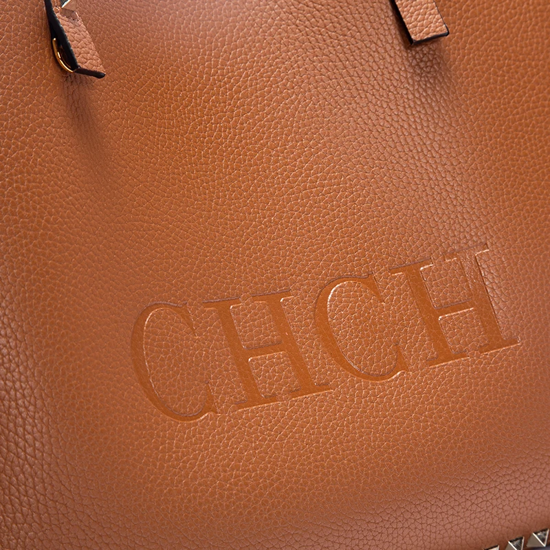 Fashionable Women's Rivet Handmade Customized Shoulder Bag Commuter Office Wallet Women's Luxury Large Capacity Handbag