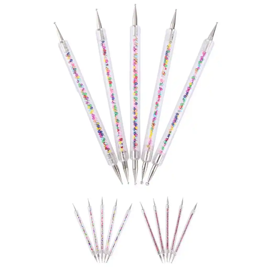 

5 шт./набор, акриловые ручки для дизайна ногтей