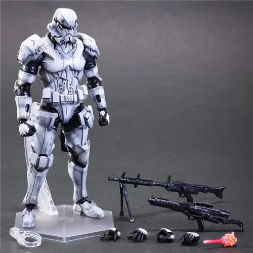 

Hasbro Star Wars Anime Figures The storm troops PVC Play Art Kais Action Figma Model Imperial Stormtrooper Collectible 27cm Doll