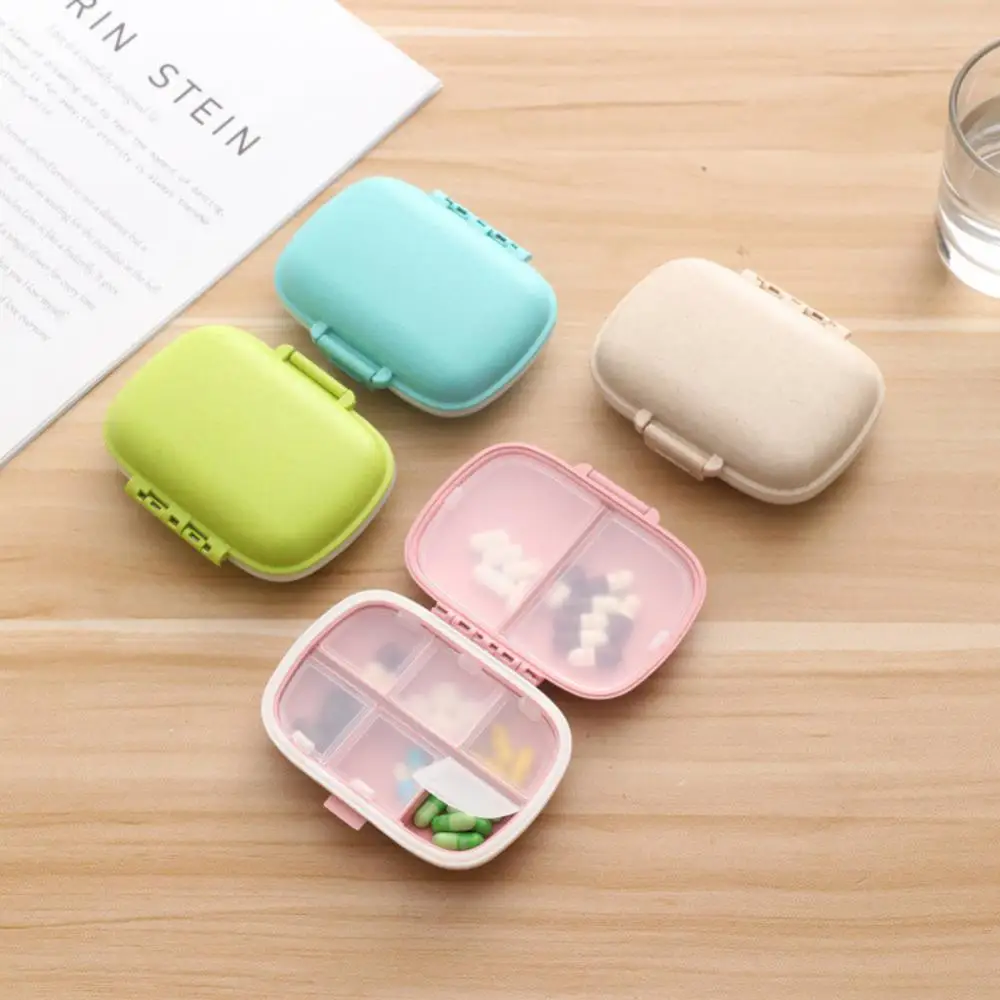 

Medicine Storages Box Portable Sealed Medicines Boxes Moisture-proof Pills Containers Travel Storage Organizer Home Accessories