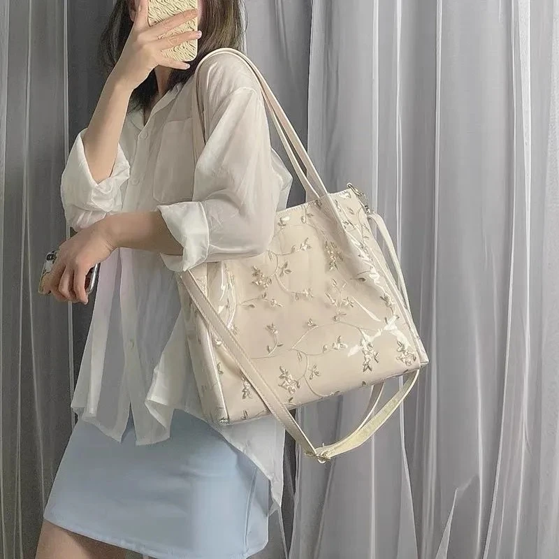 

Women's Bag female messenger Shoulder bag large capacity Cross body bag summer versatile Tote Bag