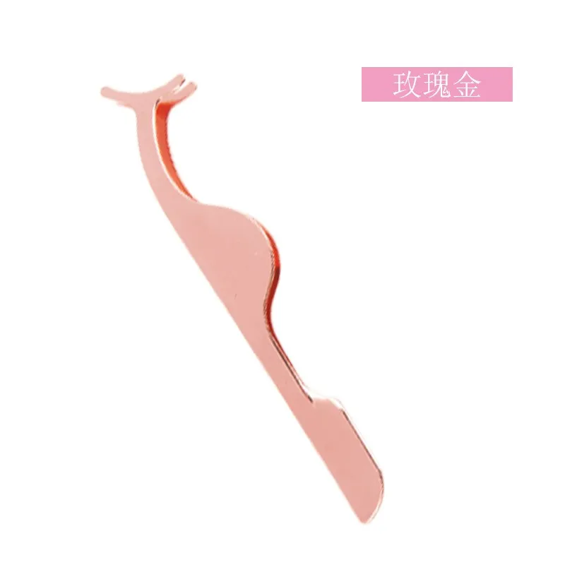 

Rose Gold Stainless steel eyelash curler Stainless steel eyelash assistant clip