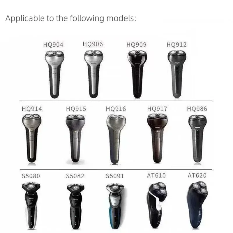 Адаптер для зарядки бритвы PHILIPS HQ915 HQ916 HQ988 HQ909 S5077 S5080 FT618 FT668 Бритва 8 В 100 мА HQ850